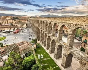 Hostería Natura, Segovia: el Acueducto visto desde lo alto